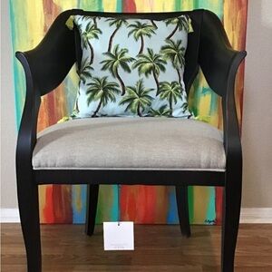 Palm Tree Accent Pillow